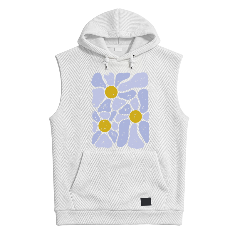 Modecanvas Abstract Flowers Art Hooded Tank