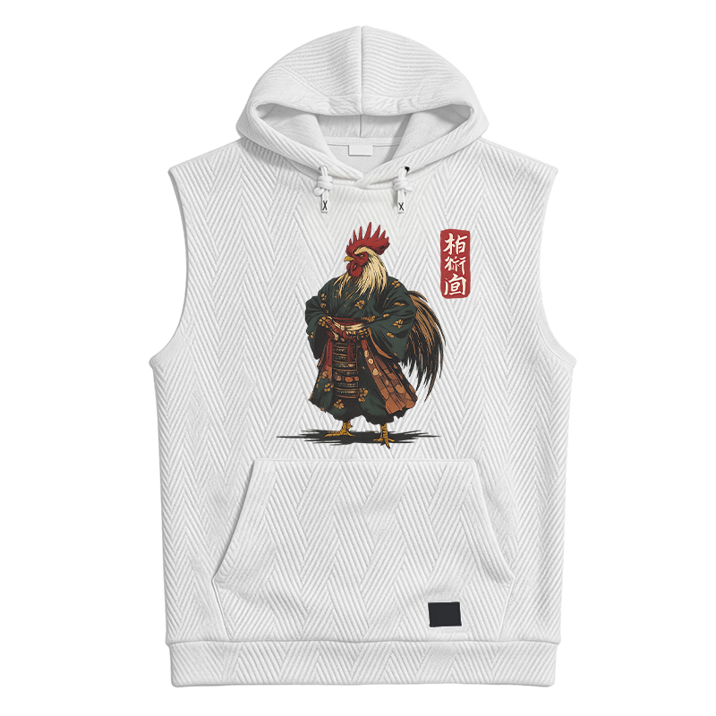 Modecanvas Samurai Rooster Hooded Tank
