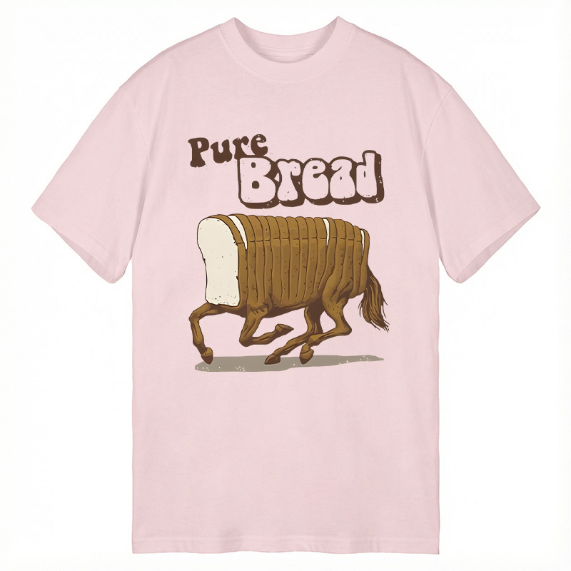 Modecanvas Pure Bread DTG Printing Classic T-Shirt-modecanvas