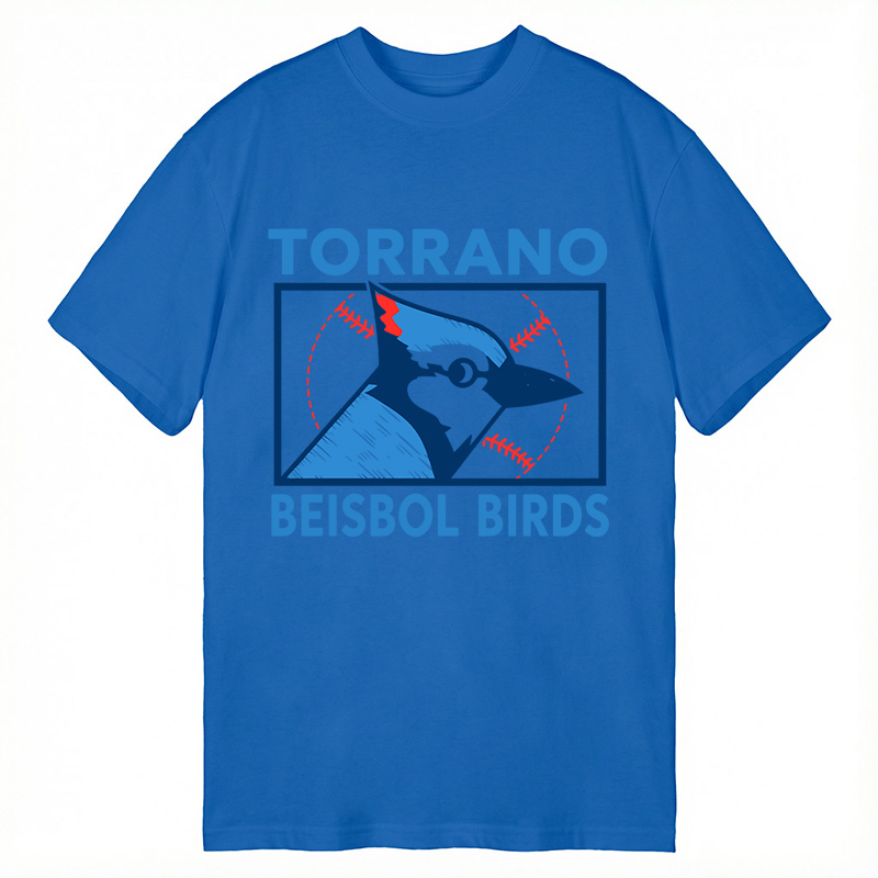 Modecanvas Torrano Beisbol Birds DTG Printing Classic T-Shirt-modecanvas