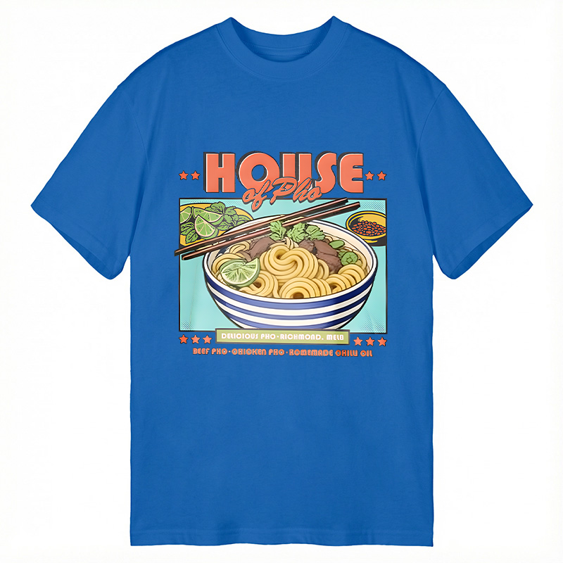 Modecanvas House of Pho DTG Printing Classic T-Shirt-modecanvas