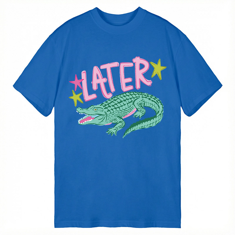Modecanvas Later Gator DTG Printing Classic T-Shirt-modecanvas