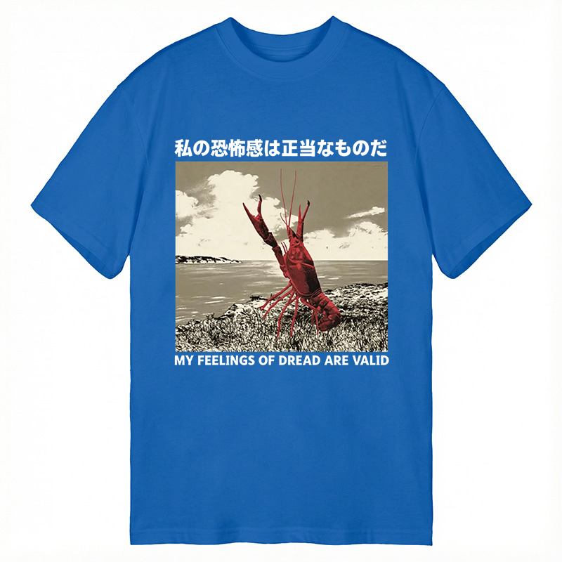 Modecanvas Japanese Crawfish DTG Printing Classic T-Shirt-modecanvas