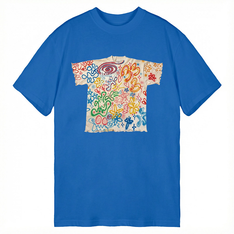Modecanvas Graffiti Art Shirt Of DTG Printing Classic T-Shirt-modecanvas