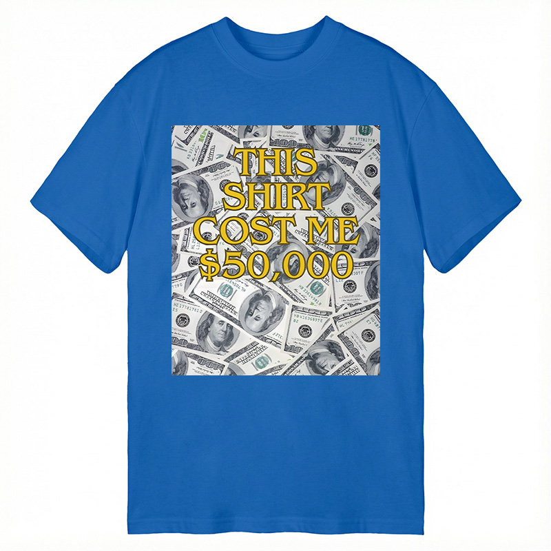 Modecanvas The Most Expensive DTG Printing Classic T-Shirt-modecanvas