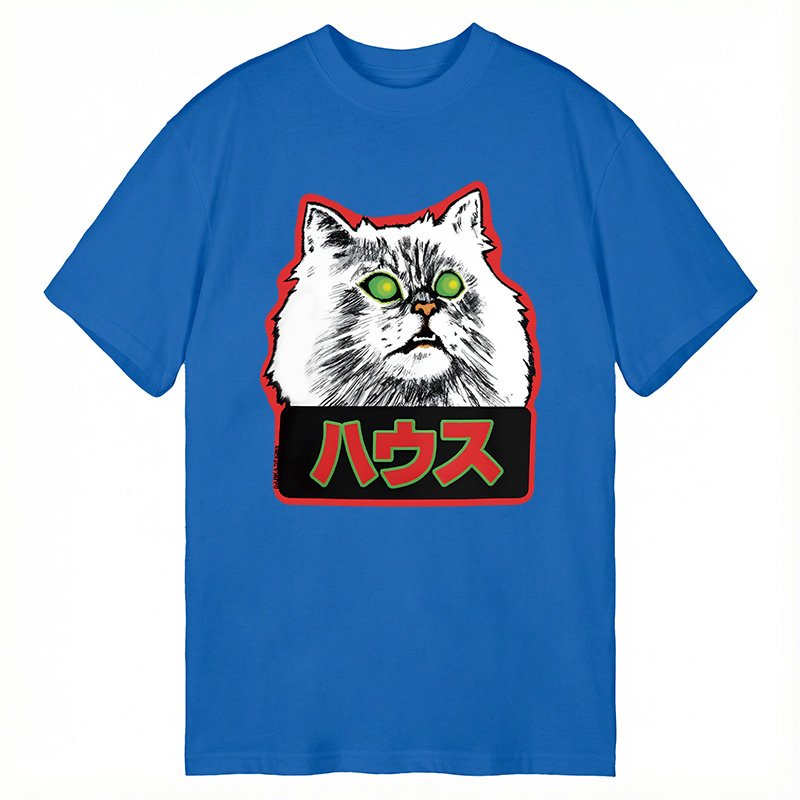 Modecanvas Hausu Cat DTG Printing Classic T-Shirt-modecanvas