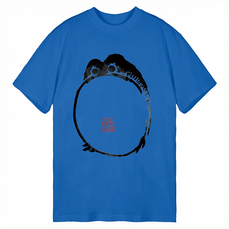 Modecanvas Sad Frog Japanese Art DTG Printing Classic T-Shirt-modecanvas