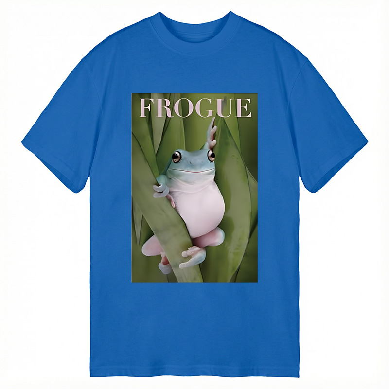 Modecanvas Frogue Internet Meme DTG Printing Classic T-Shirt-modecanvas