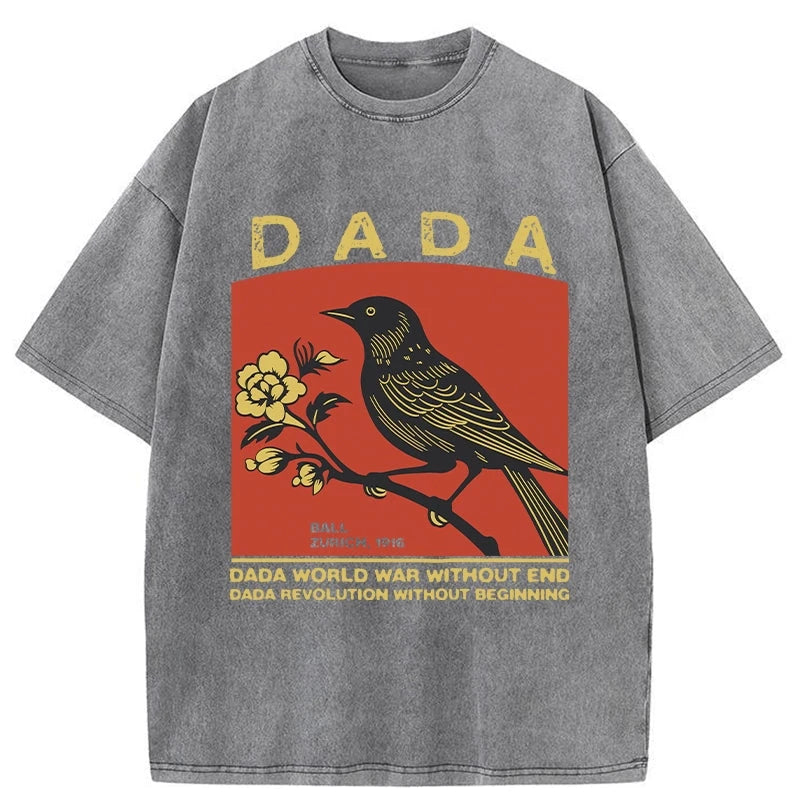 Modecanvas Revolution Without Beginning Washed T-Shirt
