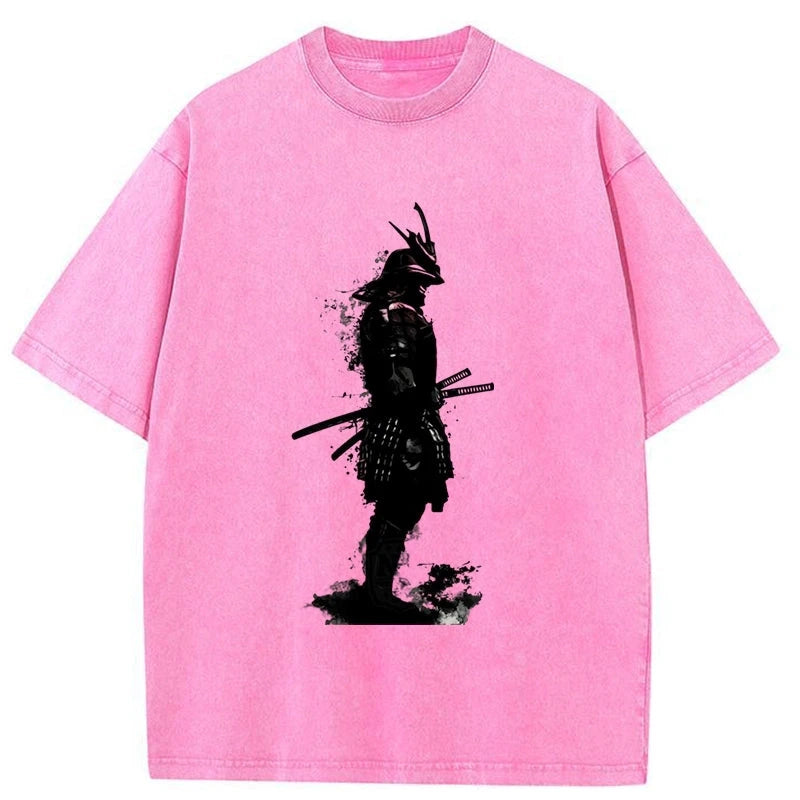 Modecanvas Armored Samurai Samurai Washed T-Shirt