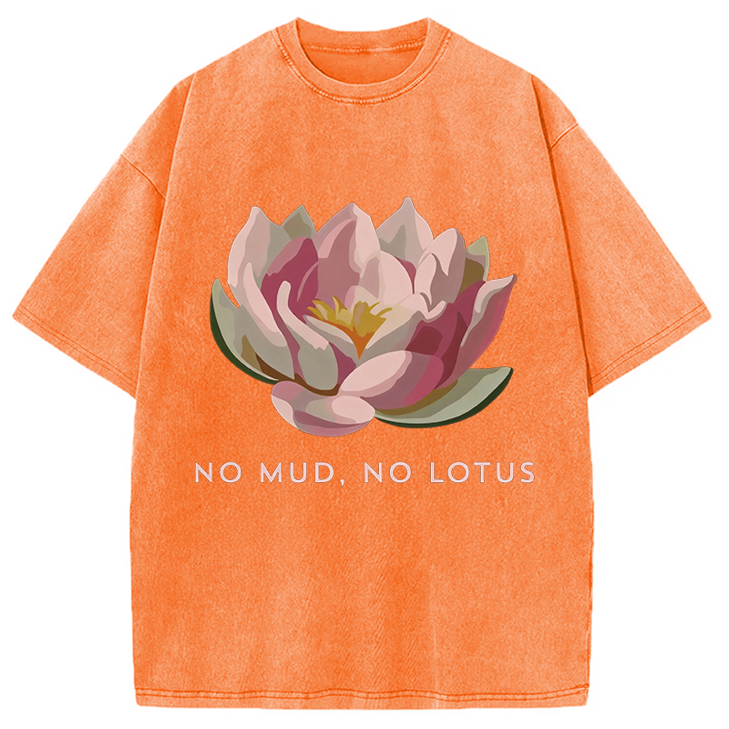 Modecanvas Meditation DTG Printing Washed T-Shirt