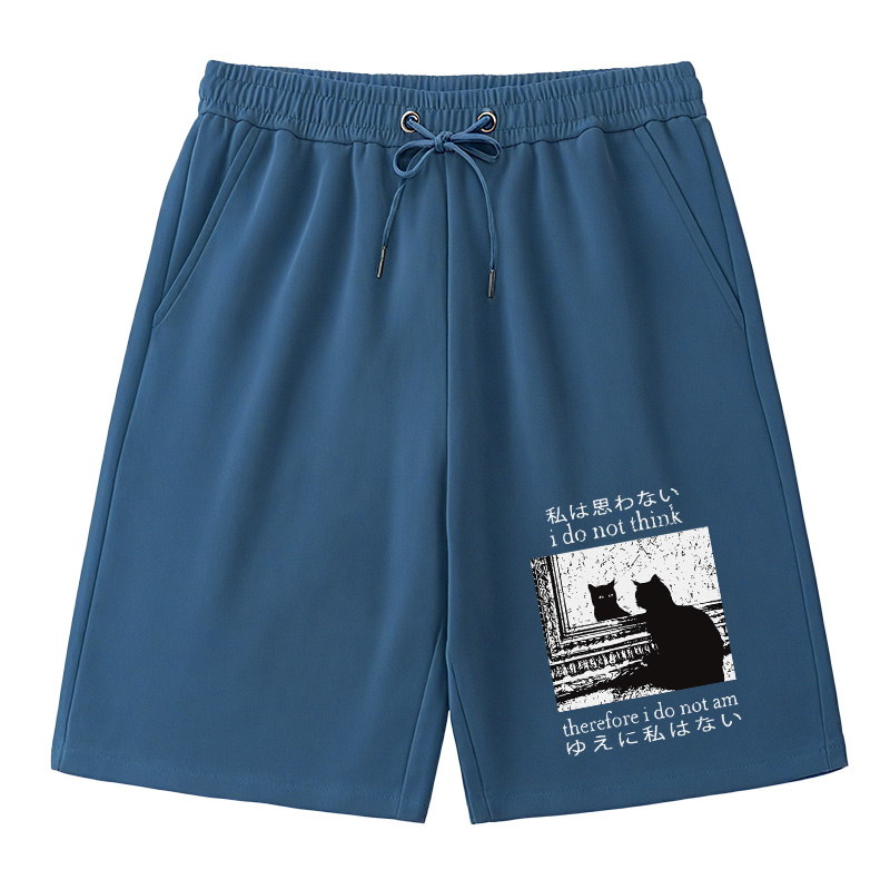 Modecanvas Thinking Cat Classic Short