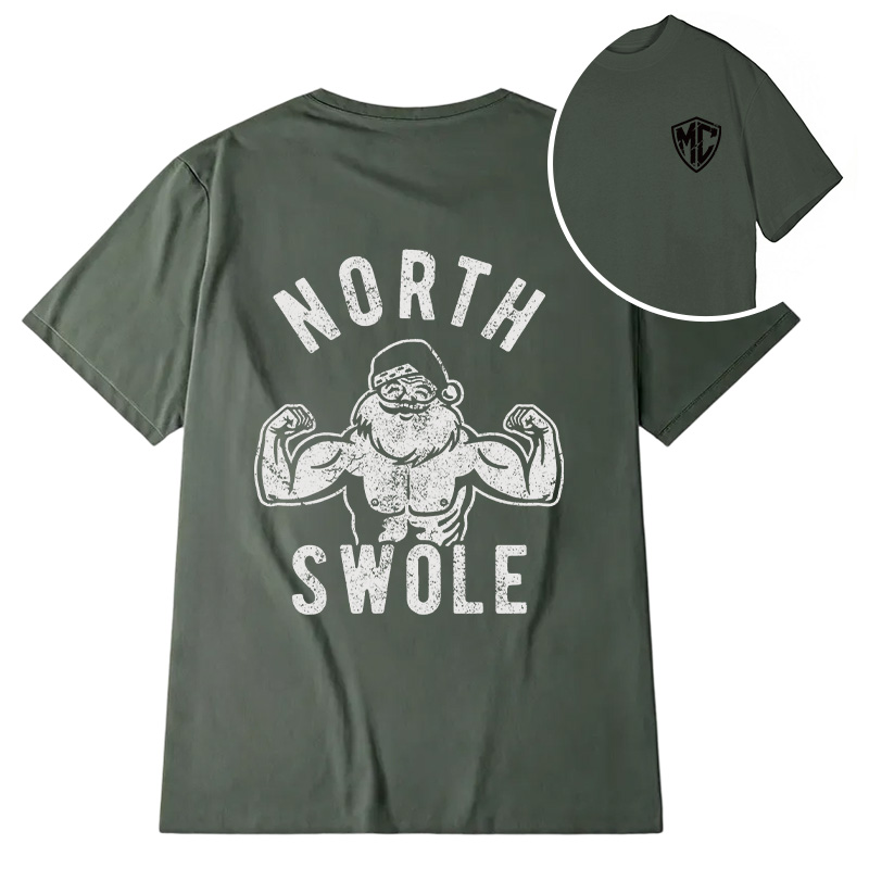 Modecanvas North Swole DTG Printing Back Classic T-Shirt
