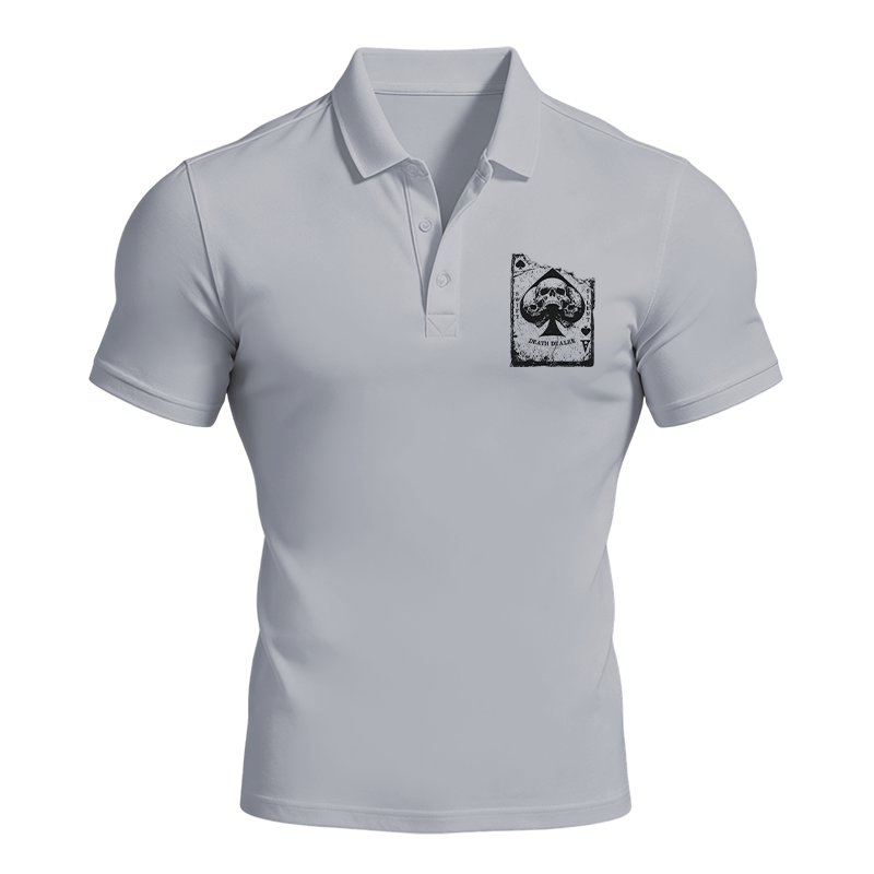 Modecanvas Death Dealer Polo T-Shirt