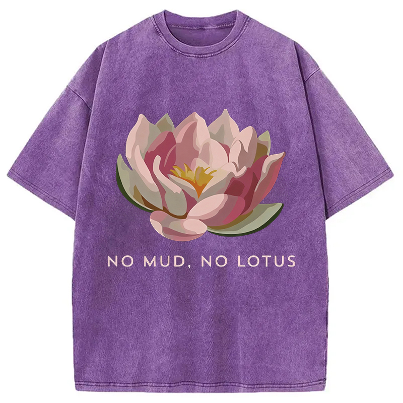 Modecanvas Meditation DTG Printing Washed T-Shirt