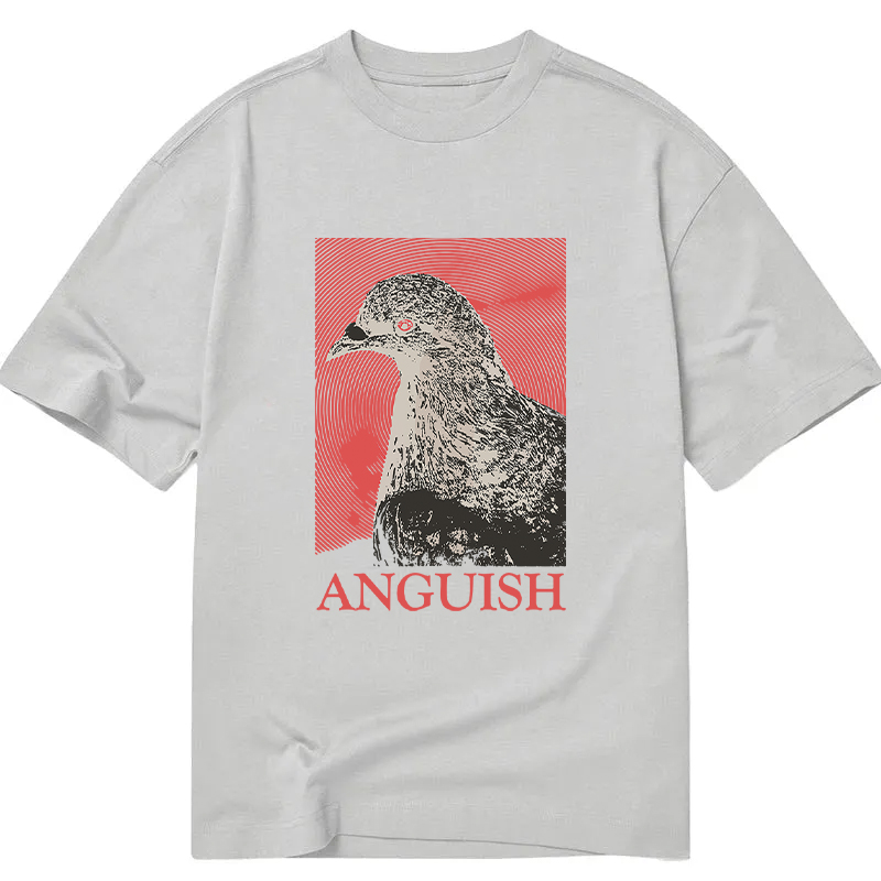 Modecanvas The Weight of Urban Anguish DTG Printing Classic T-Shirt-modecanvas