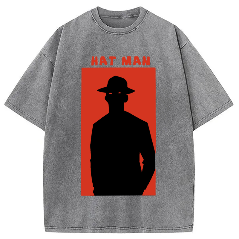 Modecanvas Hat Man Washed T-Shirt