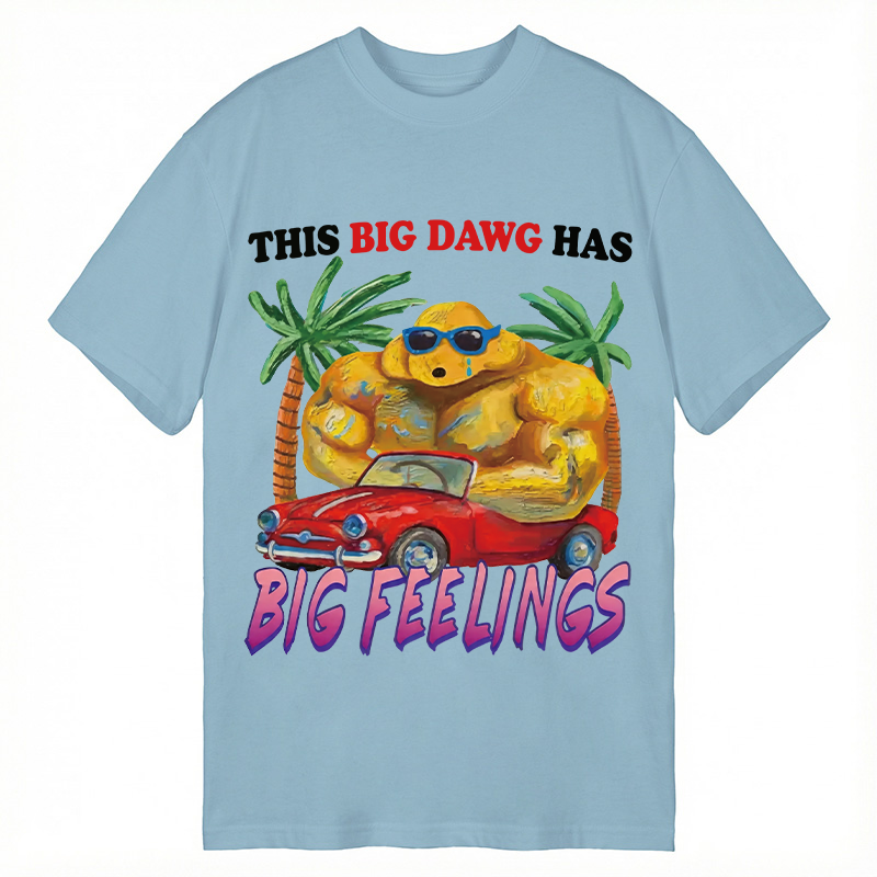 Modecanvas Big Dawg DTG Printing Classic T-Shirt-modecanvas
