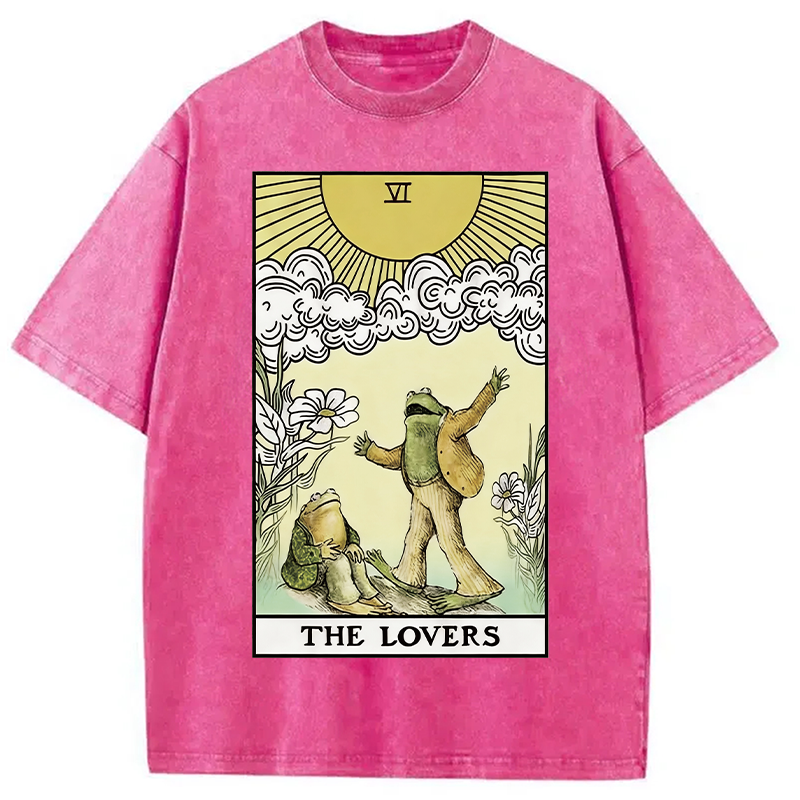 Modecanvas The Lovers Washed T-Shirt