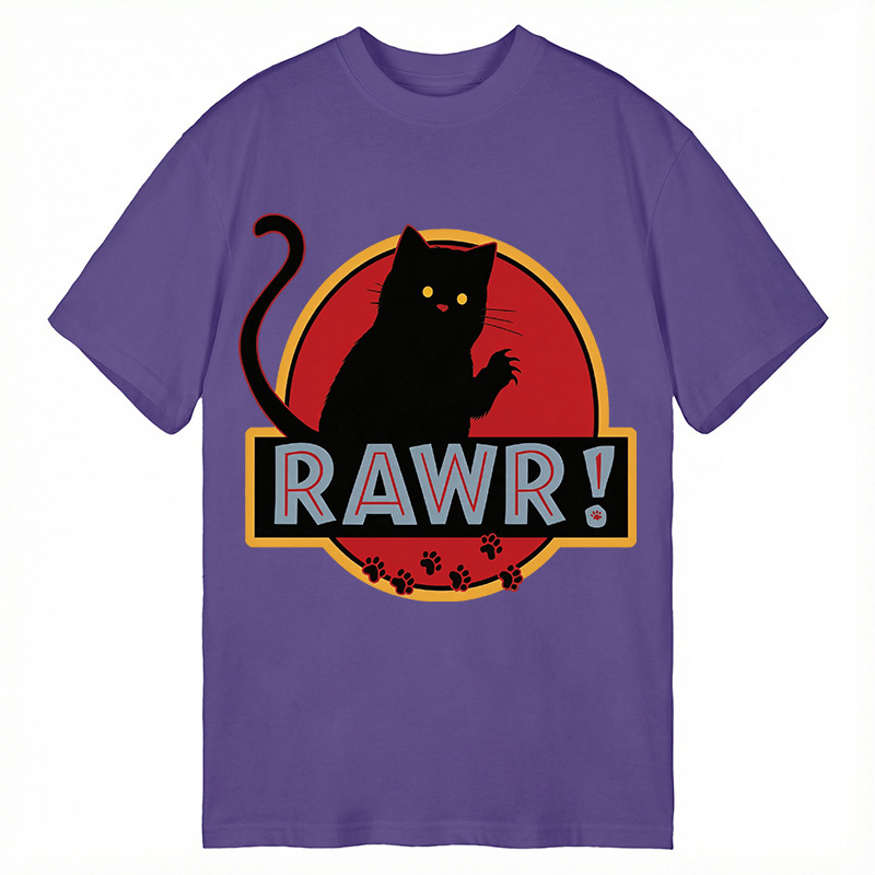 Modecanvas RAWR! DTG Printing Classic T-Shirt-modecanvas