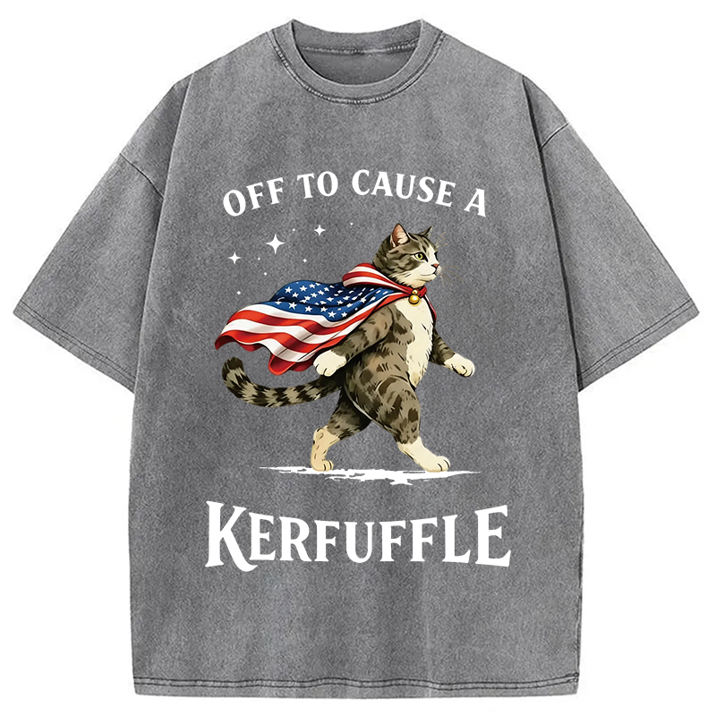 Modecanvas Off to Cause a Kerfuffle DTG Printing Washed T-Shirt