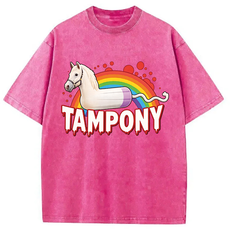 Modecanvas Tampony DTG Printing Washed T-Shirt