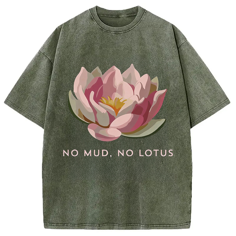 Modecanvas Meditation DTG Printing Washed T-Shirt