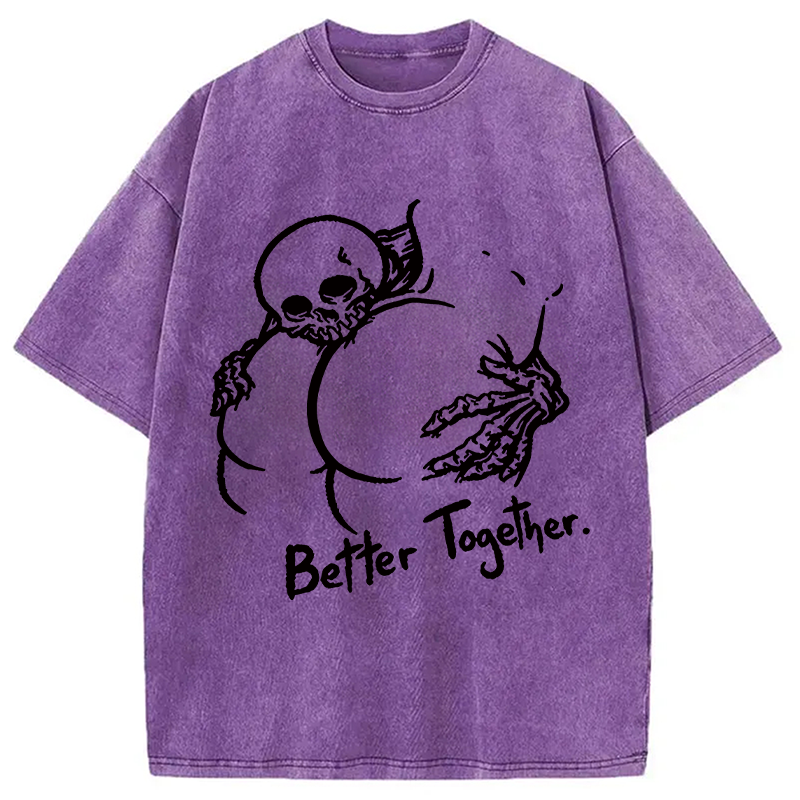 Modecanvas Better Together DTG Printing Washed T-Shirt