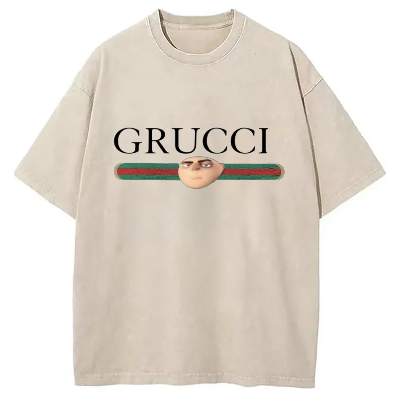 Modecanvas GRUCCI Meme Washed T-Shirt