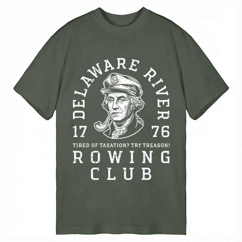 Modecanvas Rowing Club DTG Printing Classic T-Shirt-modecanvas