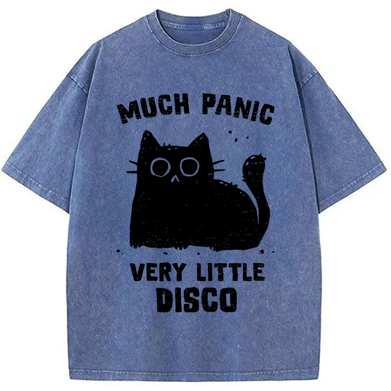 Modecanvas More Disco Funny Washed T-Shirt