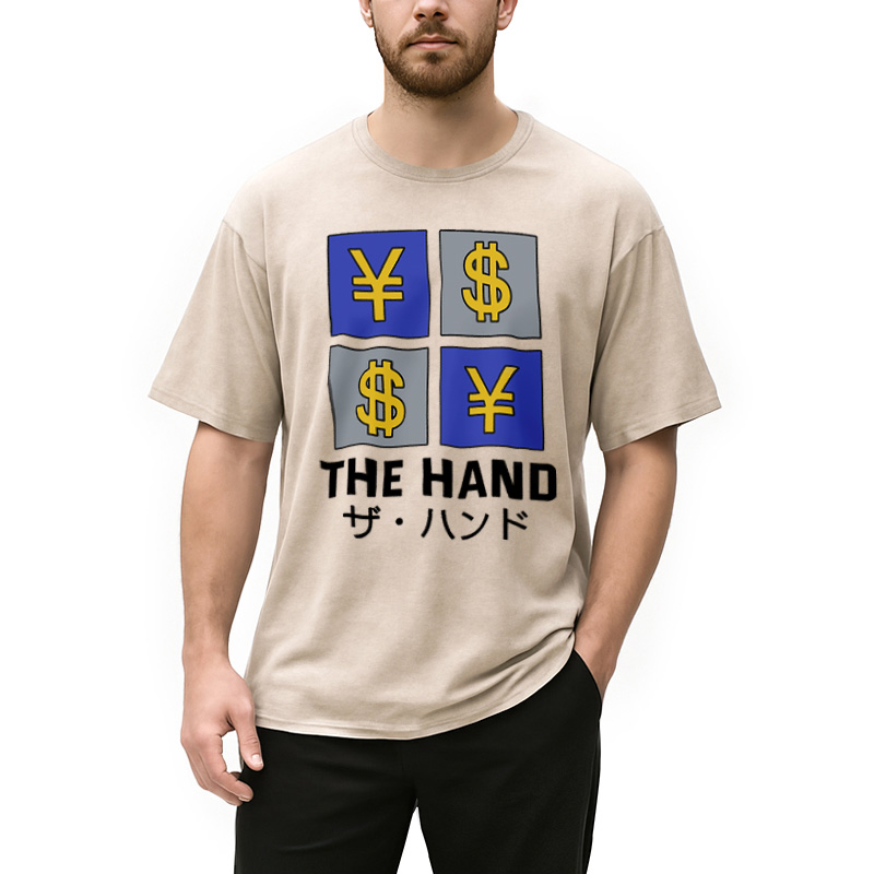Modecanvas The Hand JoJo Washed T-Shirt