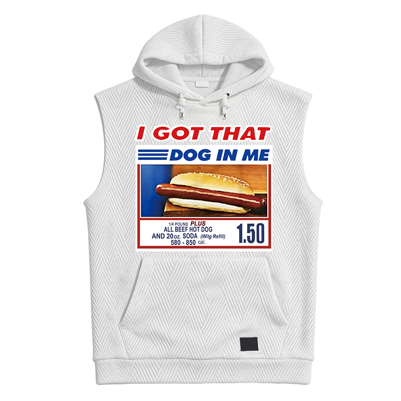 Modecanvas I Got That Dog In Me Hooded Tank