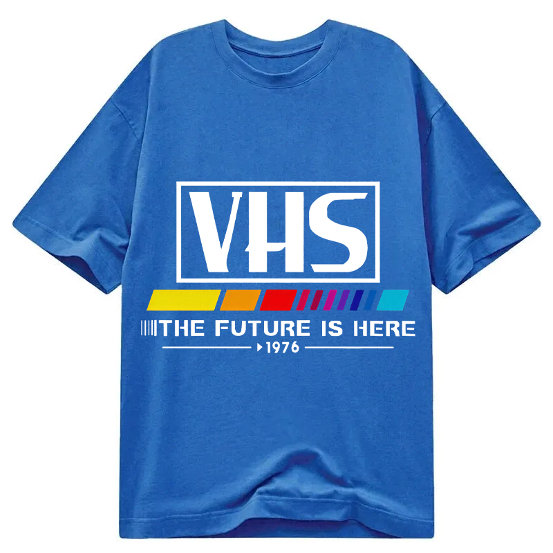 Modecanvas VHS 1976 Vintage DTG Printing Classic T-Shirt-modecanvas