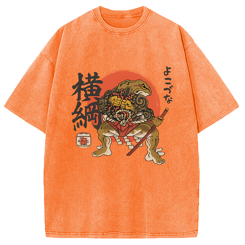 Modecanvas Yokozuna Japanese Washed T-Shirt