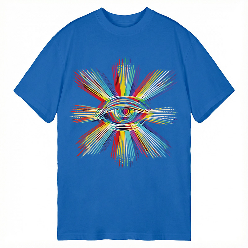 Modecanvas Prism of Perception DTG Printing Classic T-Shirt-modecanvas