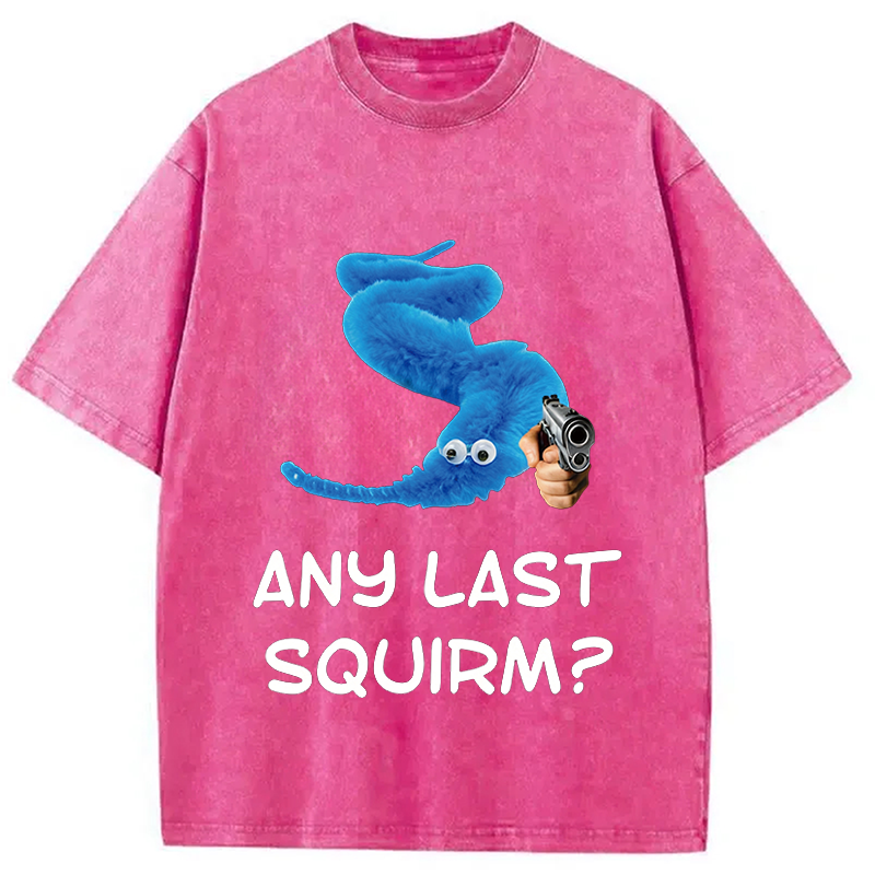 Modecanvas Any Last Squirm DTG Printing Washed T-Shirt