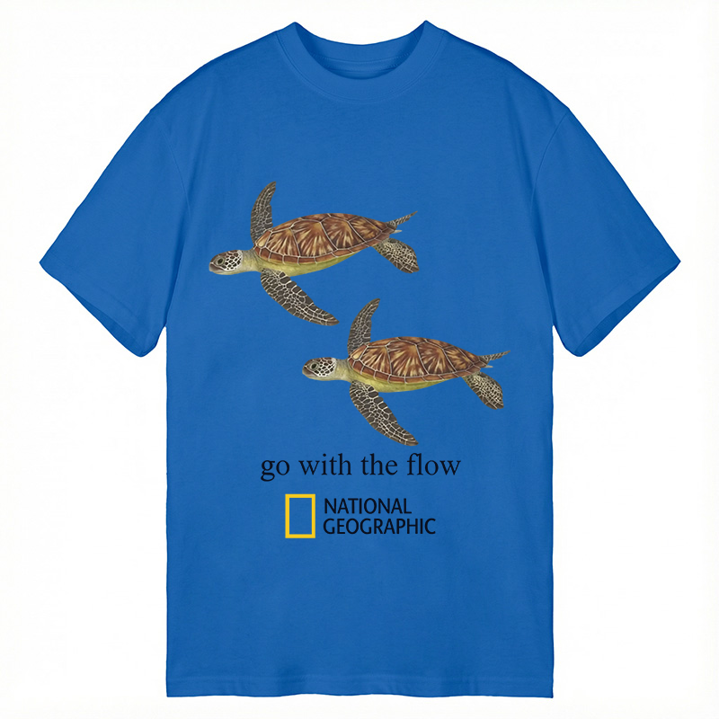 Modecanvas Sea Turtle National DTG Printing Classic T-Shirt-modecanvas