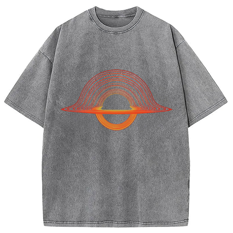 Modecanvas Planet Aperture Space Washed T-Shirt