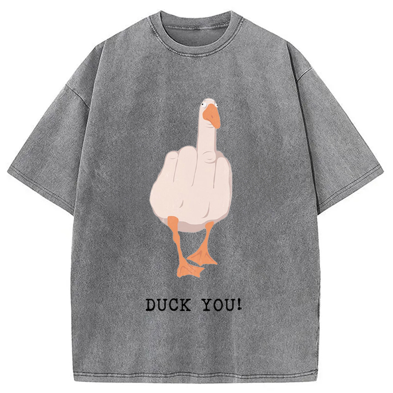 Modecanvas Duck You Washed T-Shirt