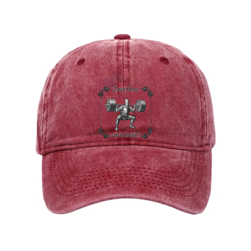 Modecanvas Dost Thou Even Hoist Washed Cap-modecanvas