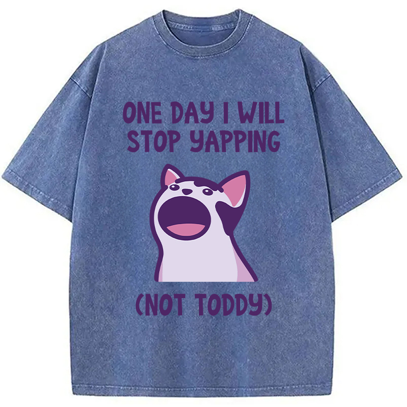 Modecanvas Yapping Washed T-Shirt
