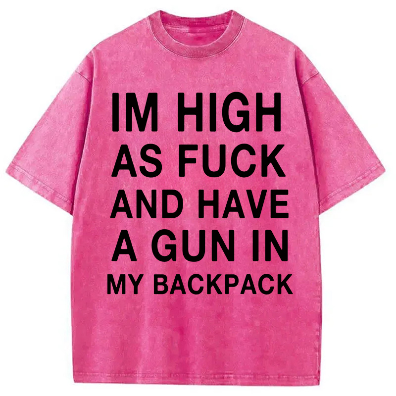 Modecanvas Im High Washed T-Shirt-modecanvas