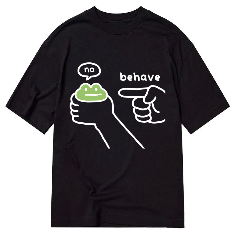 Modecanvas Dishonest Frog DTG Printing Classic T-Shirt-modecanvas
