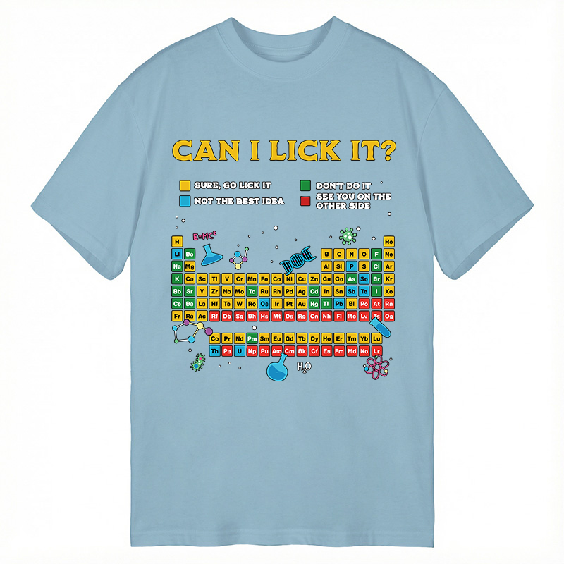 Modecanvas Periodic Table DTG Printing Classic T-Shirt-modecanvas
