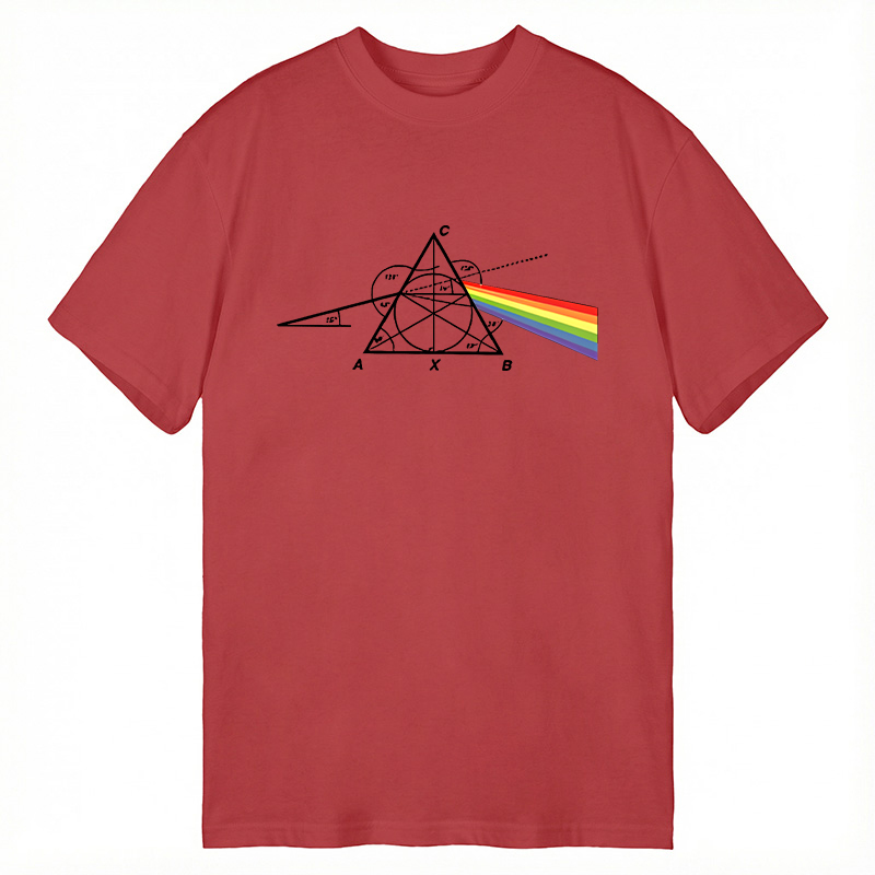 Modecanvas Optical Deconstruction DTG Printing Classic T-Shirt-modecanvas
