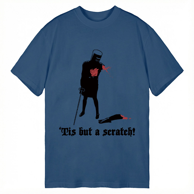 Modecanvas Tis But A Scratch! DTG Printing Classic T-Shirt-modecanvas