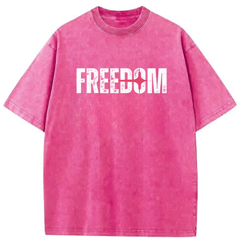 Modecanvas Freedom DTG Printing Washed T-Shirt