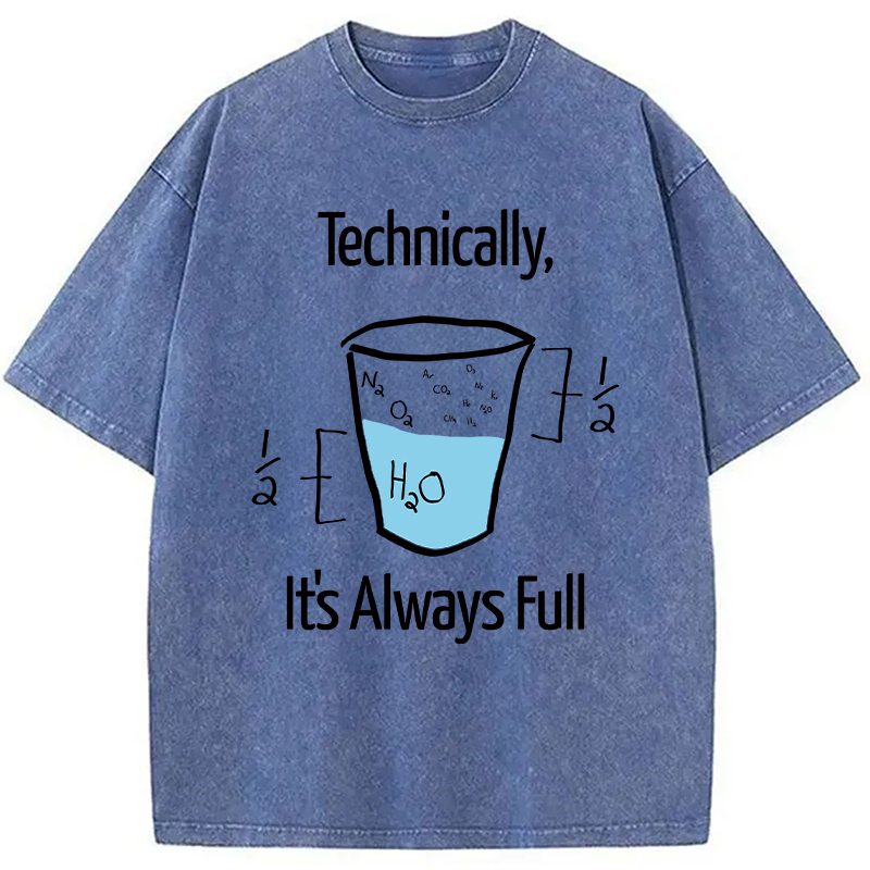 Modecanvas Science Is Optimistic DTG Printing Washed T-Shirt