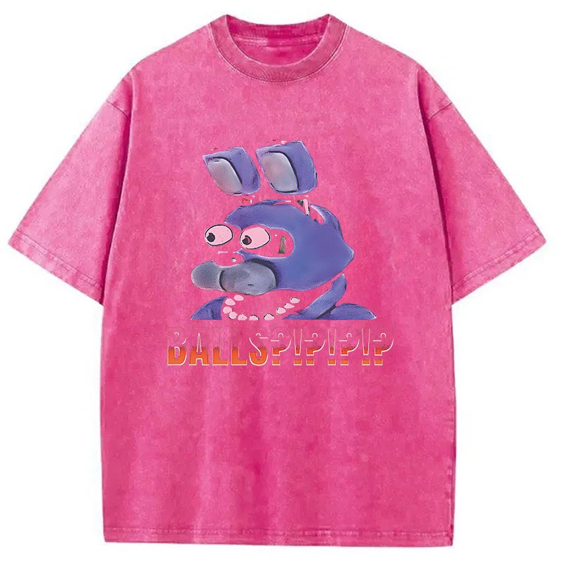 Modecanvas Balls?! DTG Printing Washed T-Shirt